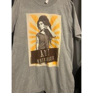 Amy Winehouse Graffic Tee Tshirt Vintage Women's Size Large